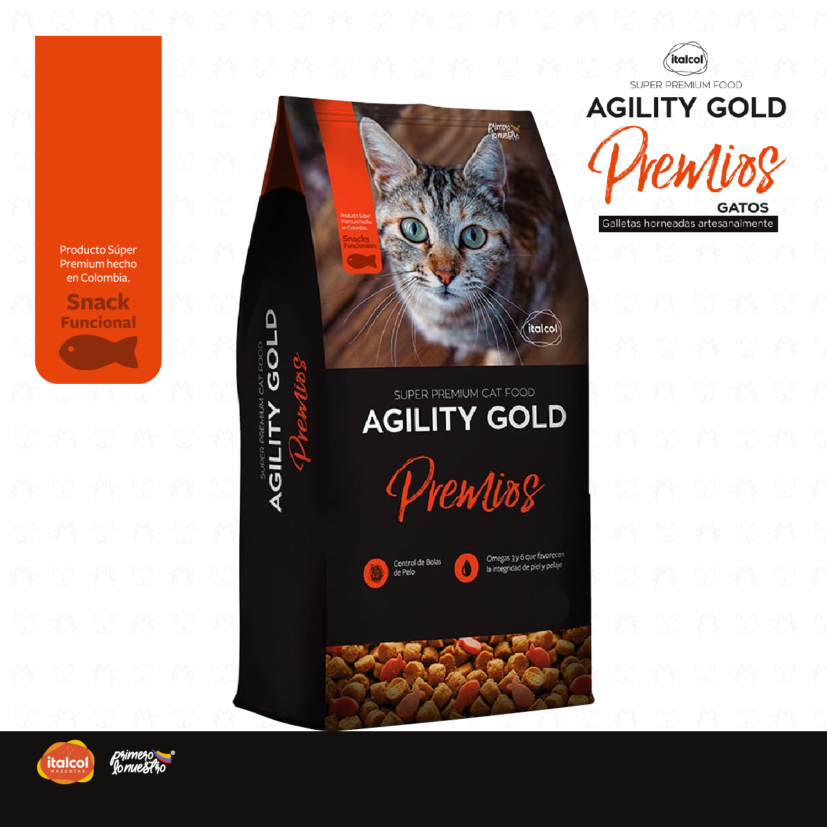 Agility Gold Premios Gato 75 gr