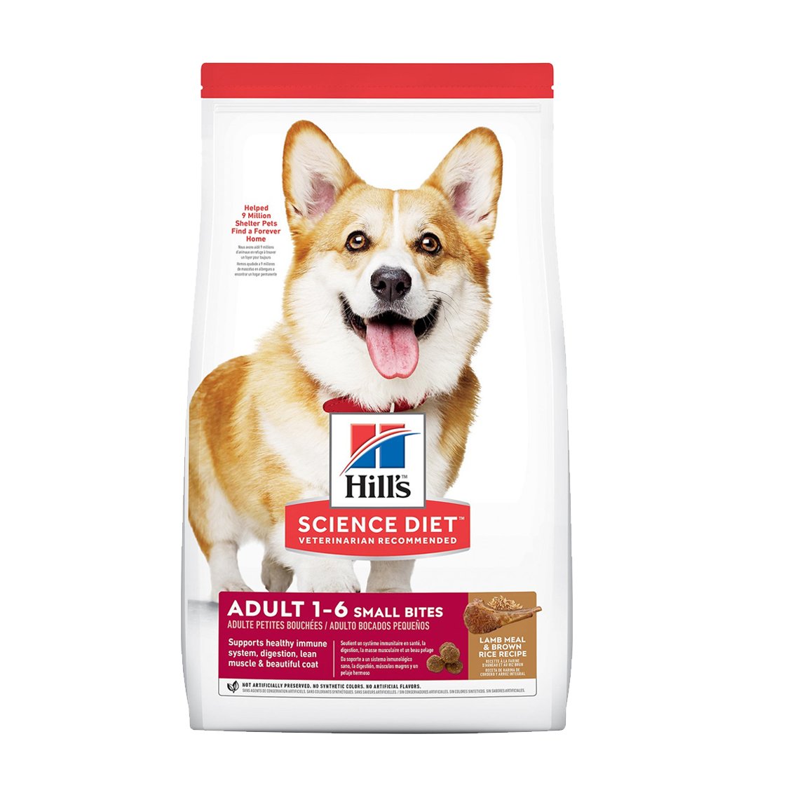 HILLS PERRO ADULTO 1-6 SMALL BITES CORDERO Y ARROZ