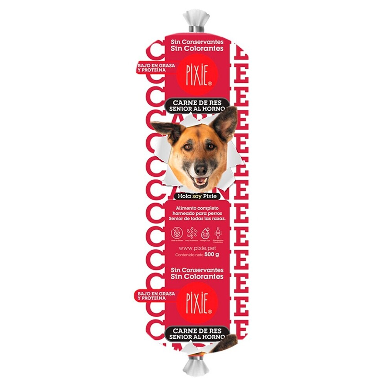 Pixie Carne al Horno para Perros Senior – Baja en Grasa y Proteína