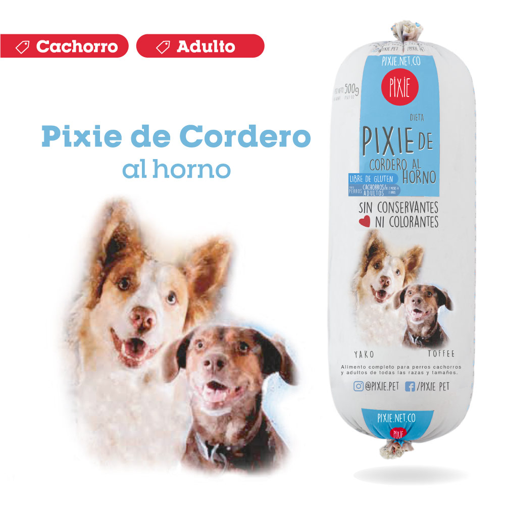 DIETA PERRO  PIXIE HORNEADA CORDERO / AZUL