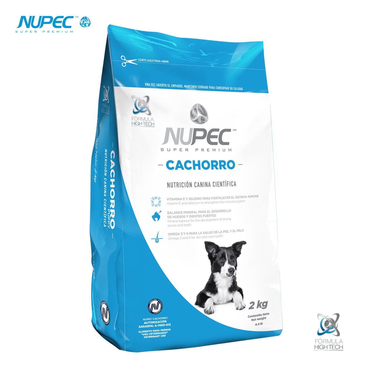 NUPEC Cachorro 2 kg Nutrición Premium para el Crecimiento Saludable